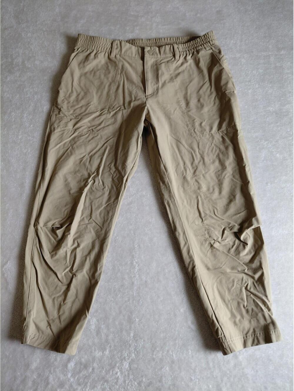 Adidas Go To Commuter Golf Pants Mens 34x30 Beige Gorpcore Sporty Athletic